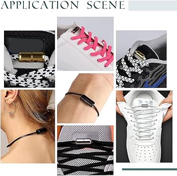 Amazon.com: PH PandaHall 22 Sets Shoelace Buckle Lock Metal